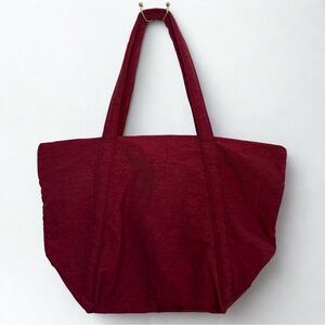 [RESERVED] BAGGU cranberry/maroon standard cloud bag